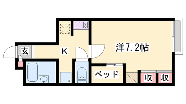 滝野駅 バス6分  県総合庁舎前下車：停歩3分 1階の物件間取画像